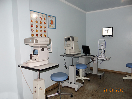 Equipamentos da Clínica DR. Moraes em São Lourenço - MG.